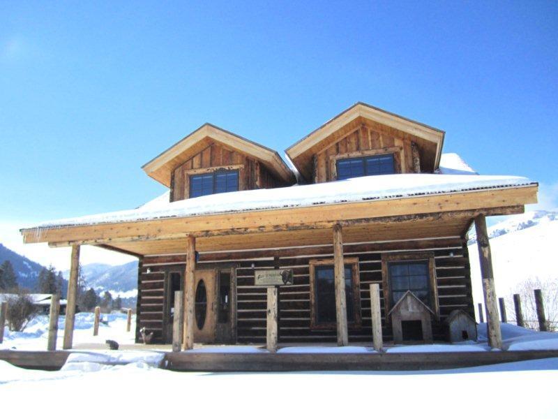 Schoolhouse Cabin Villa Гардинър Екстериор снимка